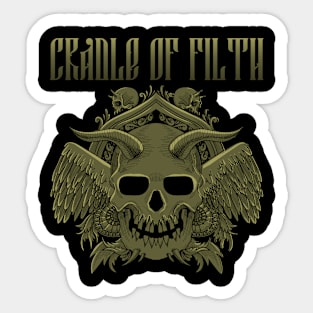 CRADLE OF FILTH BAND Sticker